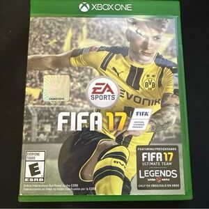 Microsoft Xbox One FIFA 17 Game - Green and Yellow